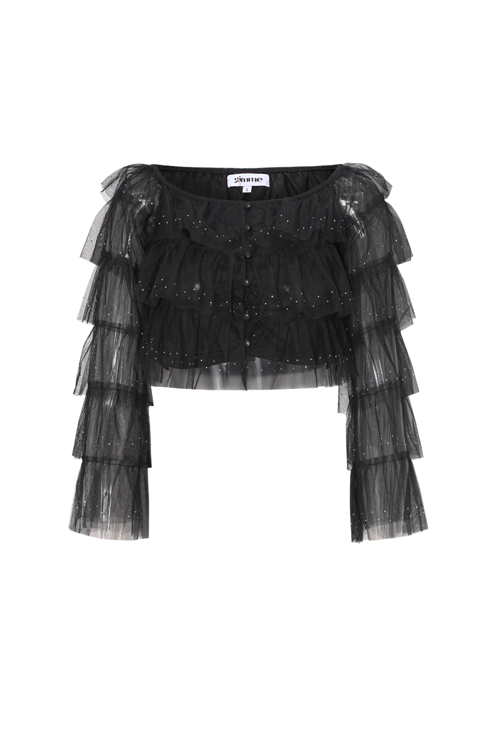 Tissu Polyester Haut À Manches Longues Femme Printemps/Été Couleur Unie 