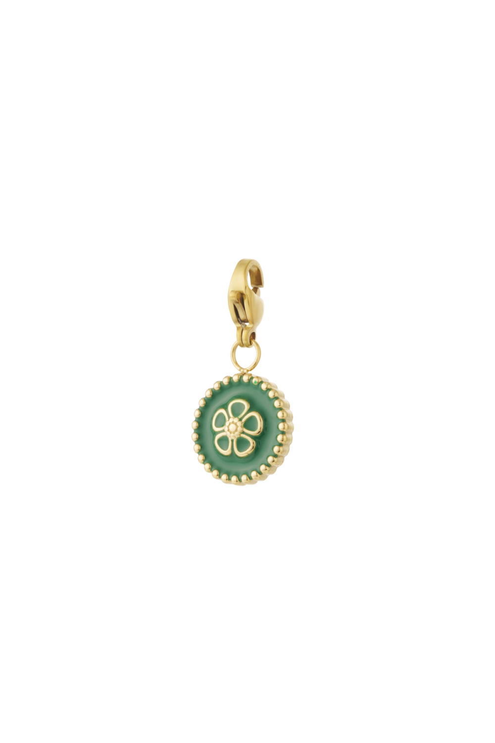 Bijoux En Acier Inoxydable, Breloques Florales, Style Décontracté, Quotidien Image3