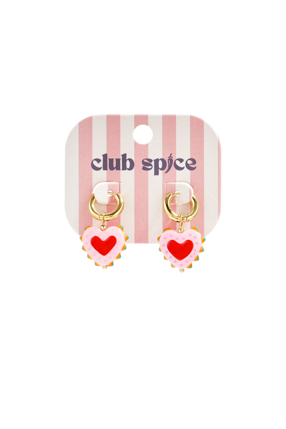 Boucles D'Oreilles À Motif De Cœur Bonbon Image4