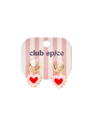 Boucles D'Oreilles À Motif De Cœur Bonbon h5 Image4
