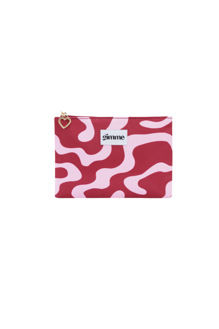 Trousses de maquillage de couleurs mélangées, accessoires quotidiens décontractés en polyester
