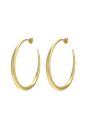 Boucles D'Oreilles Créoles Cercle Casual Daily Simple Series Bijoux Pour Femmes h5 