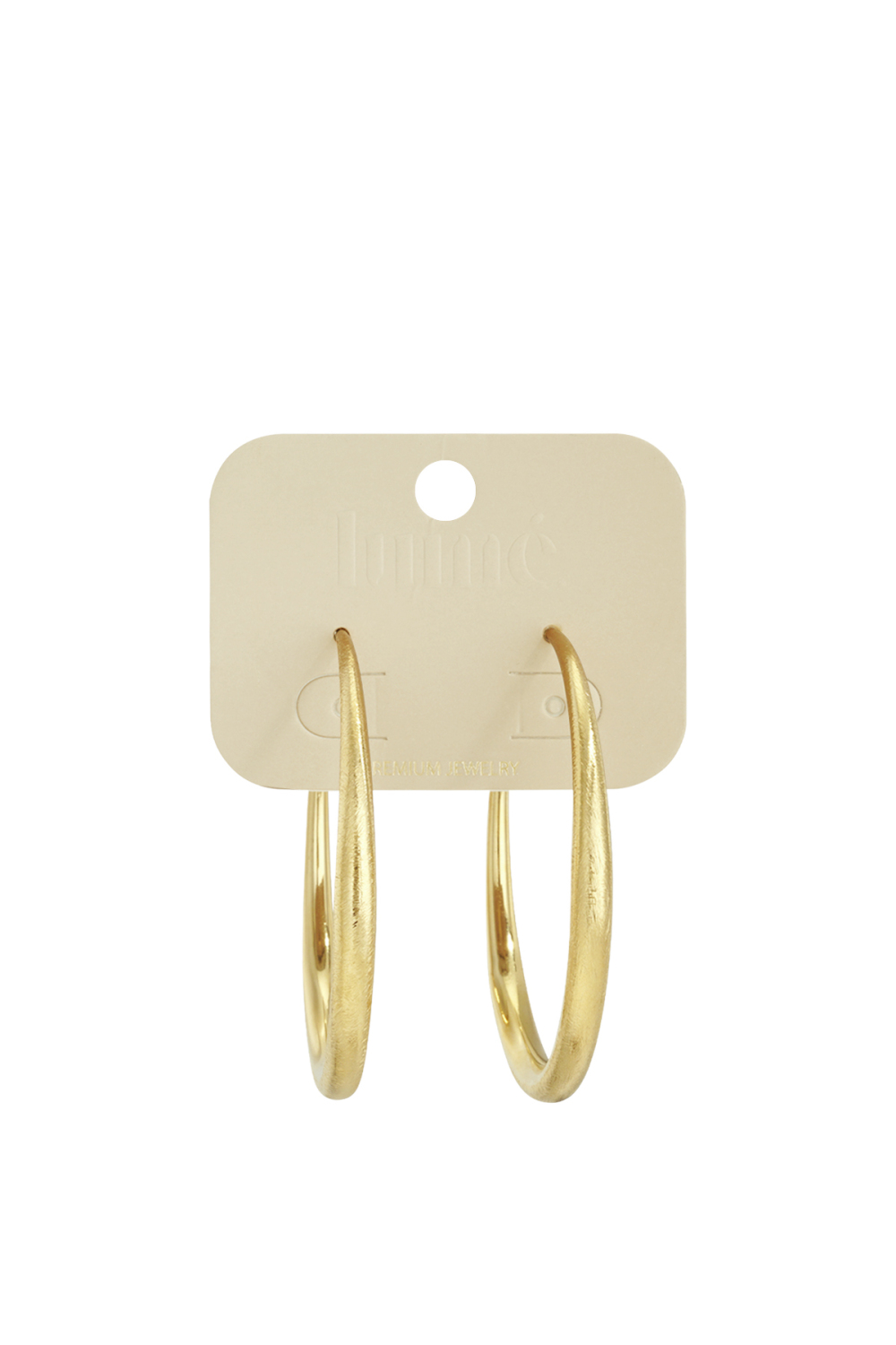 Boucles D'Oreilles Créoles Cercle Casual Daily Simple Series Bijoux Pour Femmes Image4