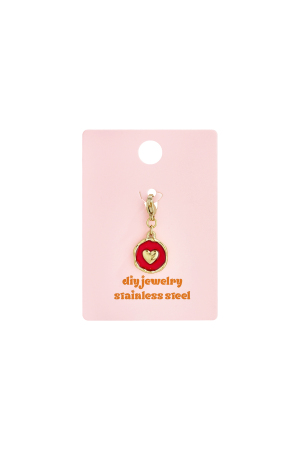 Bijoux Pour Femmes - Breloques En Forme De Cœur - Collection Décontractée Et Simple Pour Tous Les Jours h5 Image3