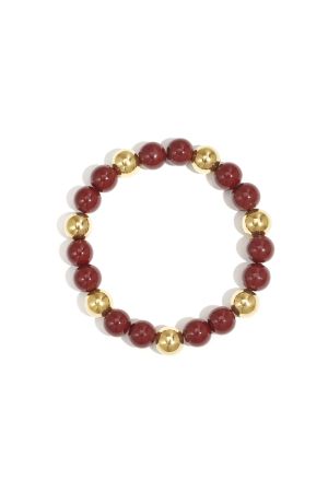 Bracelets En Perles Acryliques, Série Décontractée, Simple Et Quotidienne, Bijoux Pour Femmes-10Mm h5 Image3