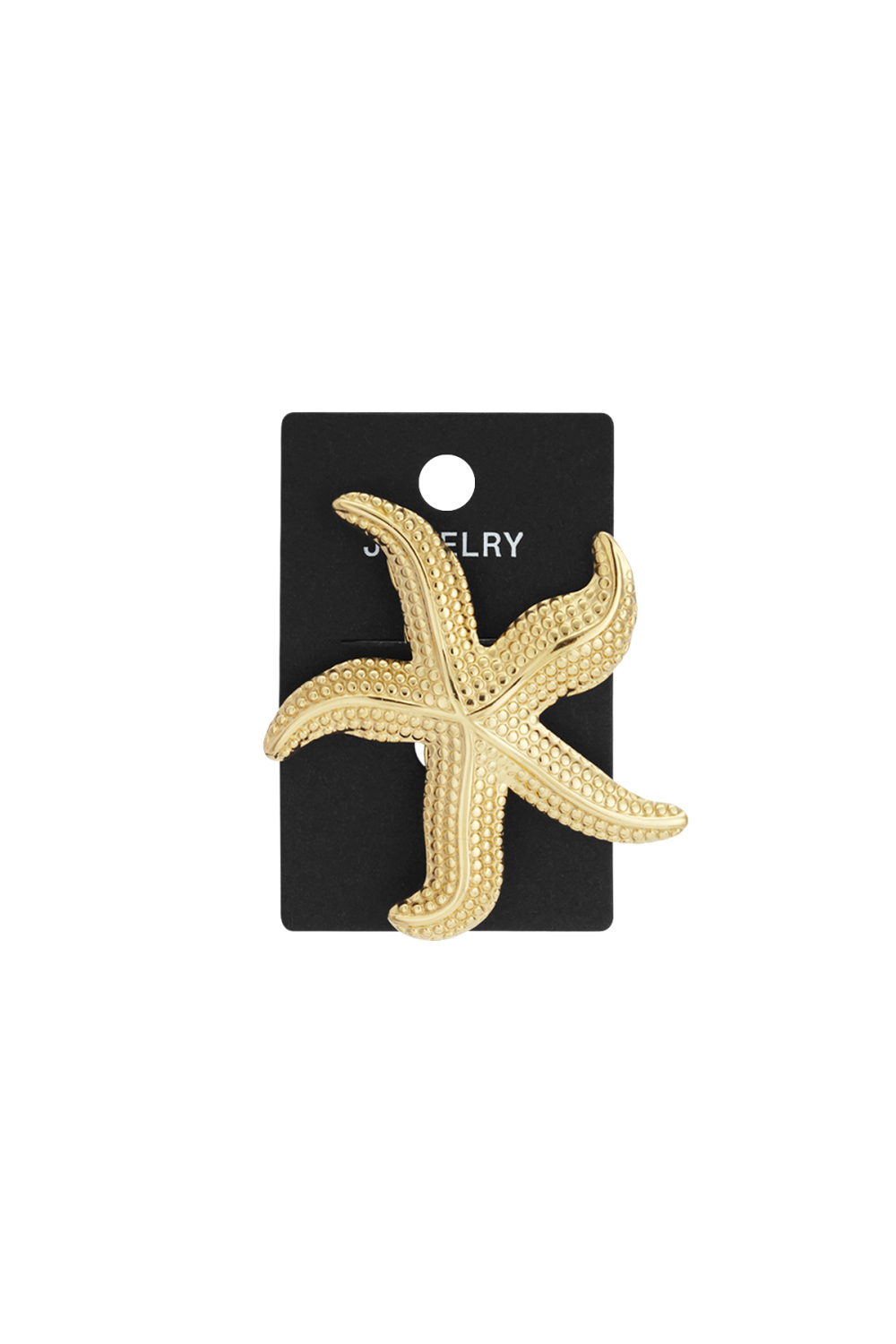 Broche Épingle À Cheveux En Forme D'Étoile De Mer Avec Structure Image4