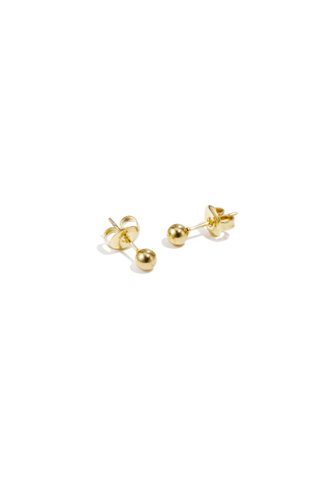 Boucles d'oreilles en acier inoxydable à petits points