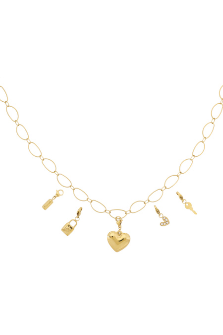 Collier Diy Grand Coeur