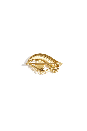 Broche Œil Ornée De Pierres h5 Image4