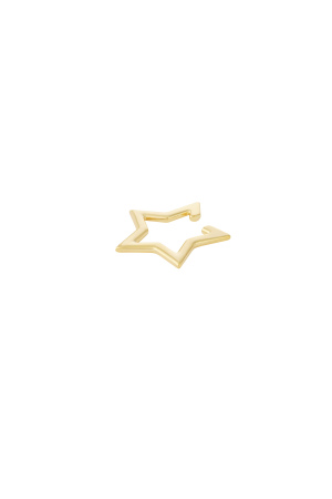 Boucles D'Oreilles En Cuivre Style Étoile, Décontractées Et Quotidiennes h5 