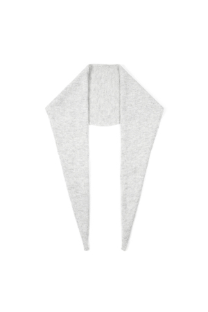 Écharpe Triangulaire Minimaliste Unie h5 Image4