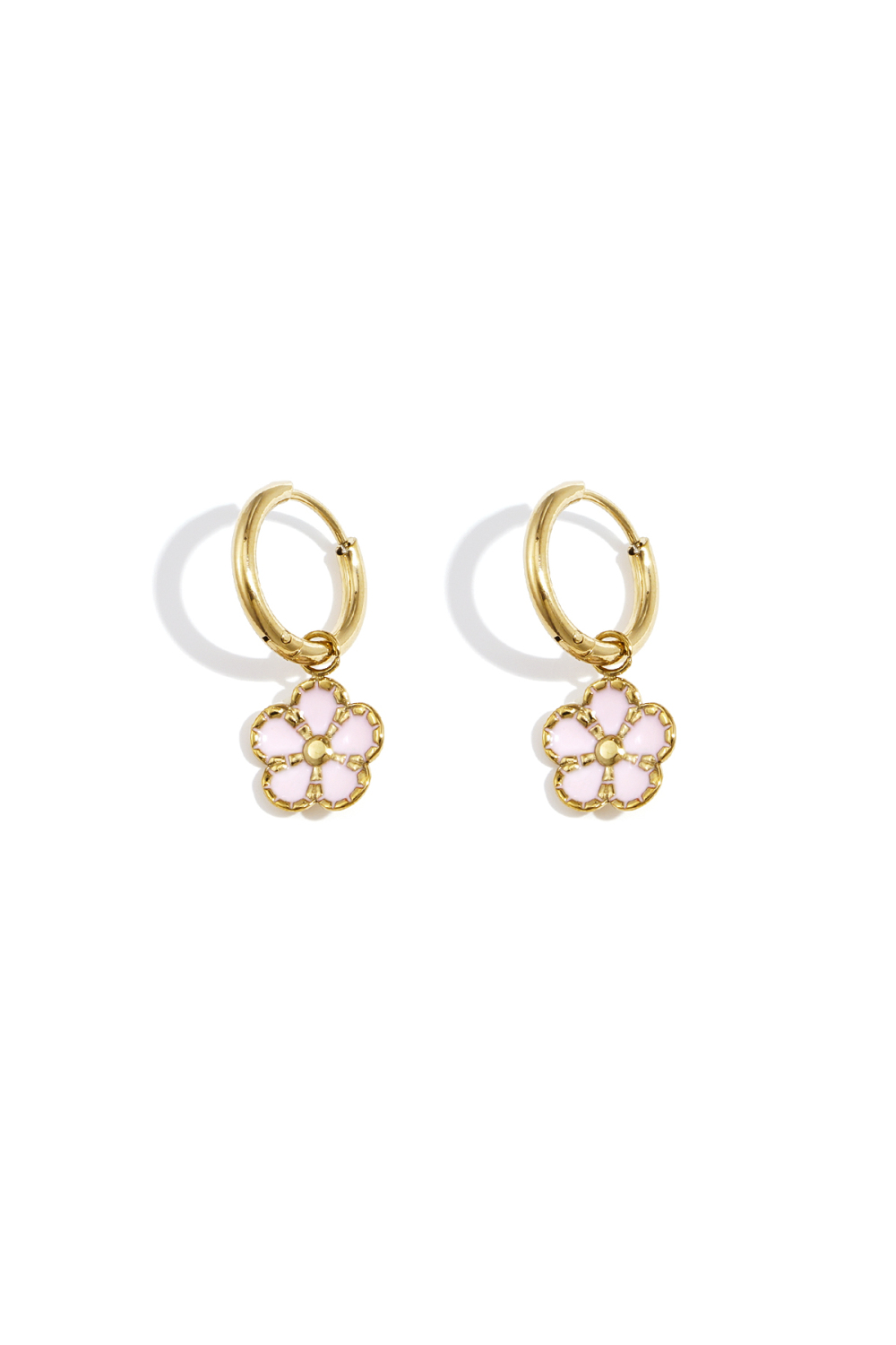 Boucles D'Oreilles Fleurs Mignonnes 