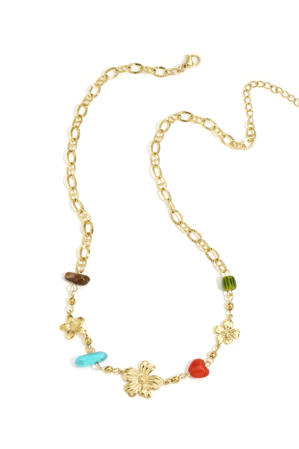 Colliers Chaîne Fleur Décontracté Quotidien Simple Série Bijoux Pour Femmes Image4