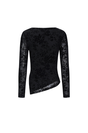 Top En Maille À Imprimé Floral En Daim – Conçu Pour Être Assorti h5 Image3
