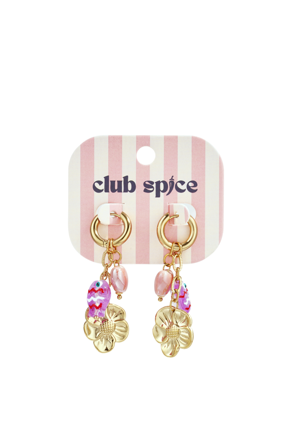 Boucles D'Oreilles Pendantes En Acier Inoxydable, Motif Poisson, Collection Romantique Décontractée, Bijoux Pour Femmes Image3