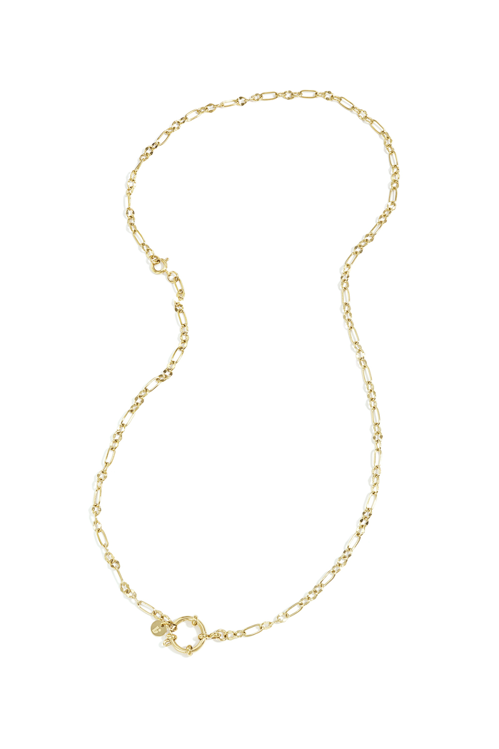 Collier Et Bracelet 2 En 1 Avec Maillons De Tailles Différentes 
