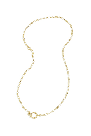 Collier Et Bracelet 2 En 1 Avec Maillons De Tailles Différentes h5 