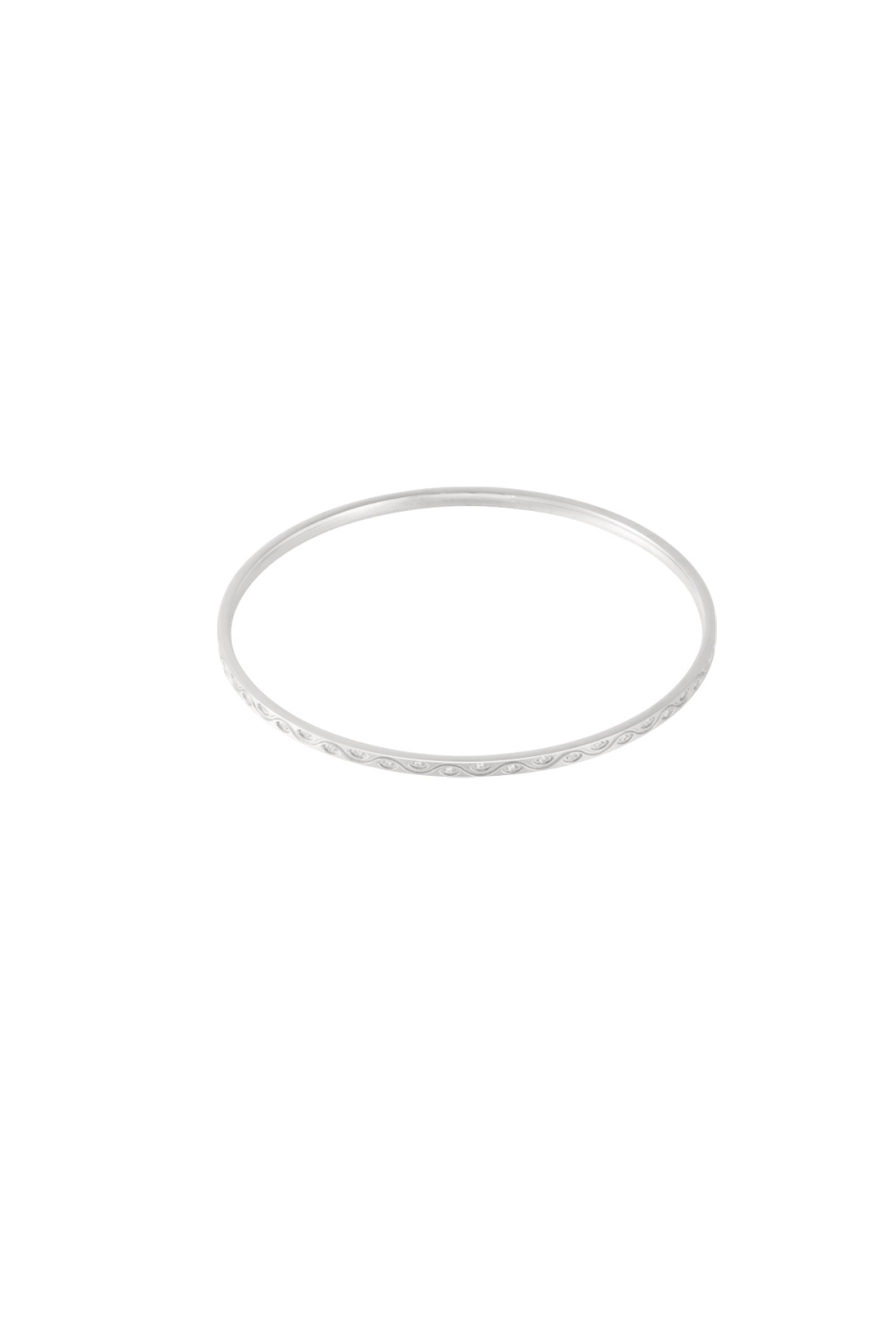 Bracelets En Acier Inoxydable, Série Géométrique Décontractée Et Simple Pour Femmes h5Image4