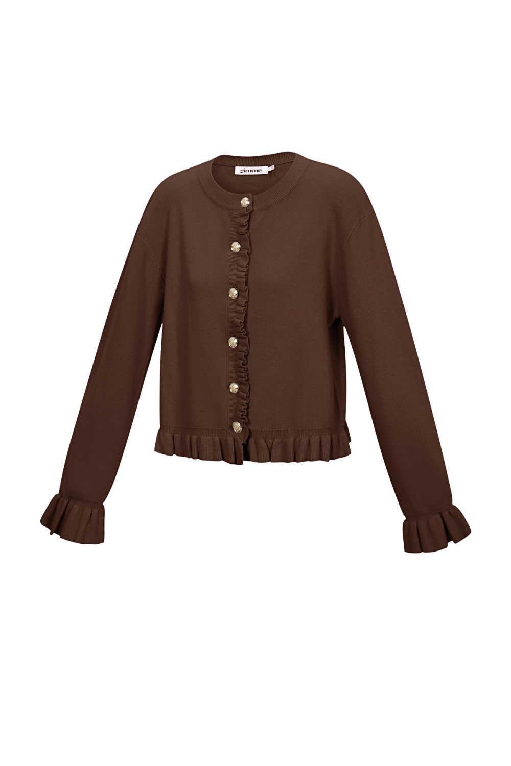 Le Cardigan À Volants Affectueux Image2