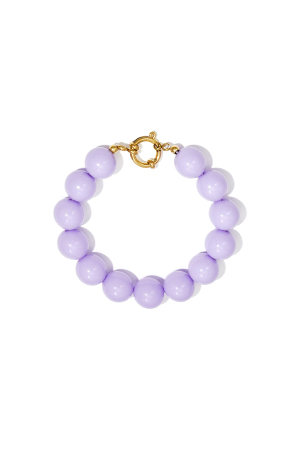 Bracelet À Grosses Perles Et Fermoir Sur Le Devant h5 