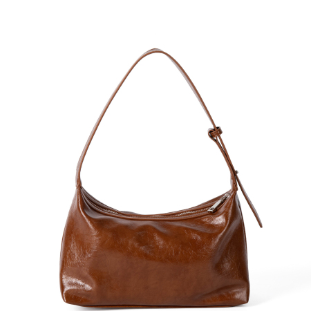 Sac bandoulière femme Simple Series, couleur unie, en PU, 1 pièce