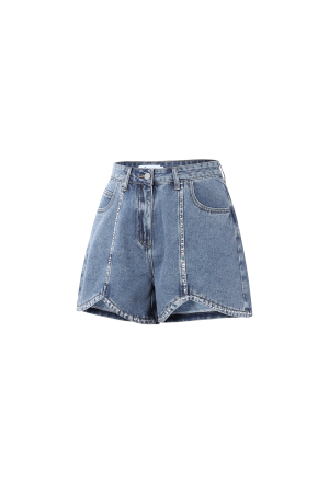 Short En Jean À Strass h5 Image2