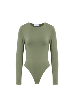 Bodyshaper En Nylon Tricoté Couleur Unie Style Basique h5 
