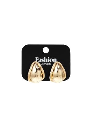 Boucles D'Oreilles Puces En Alliage, Style Goutte, Collection Rétro Et Simple Pour Femmes h5 Image6