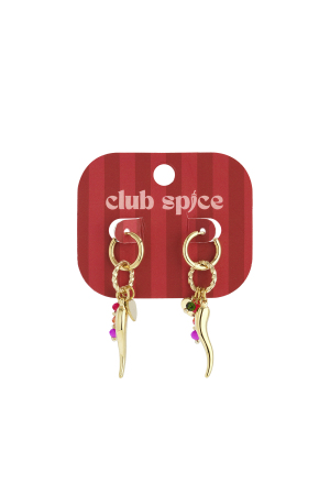 Boucles D'Oreilles Pendantes Chili Casual Daily Simple Series Bijoux Pour Femmes h5 Image6