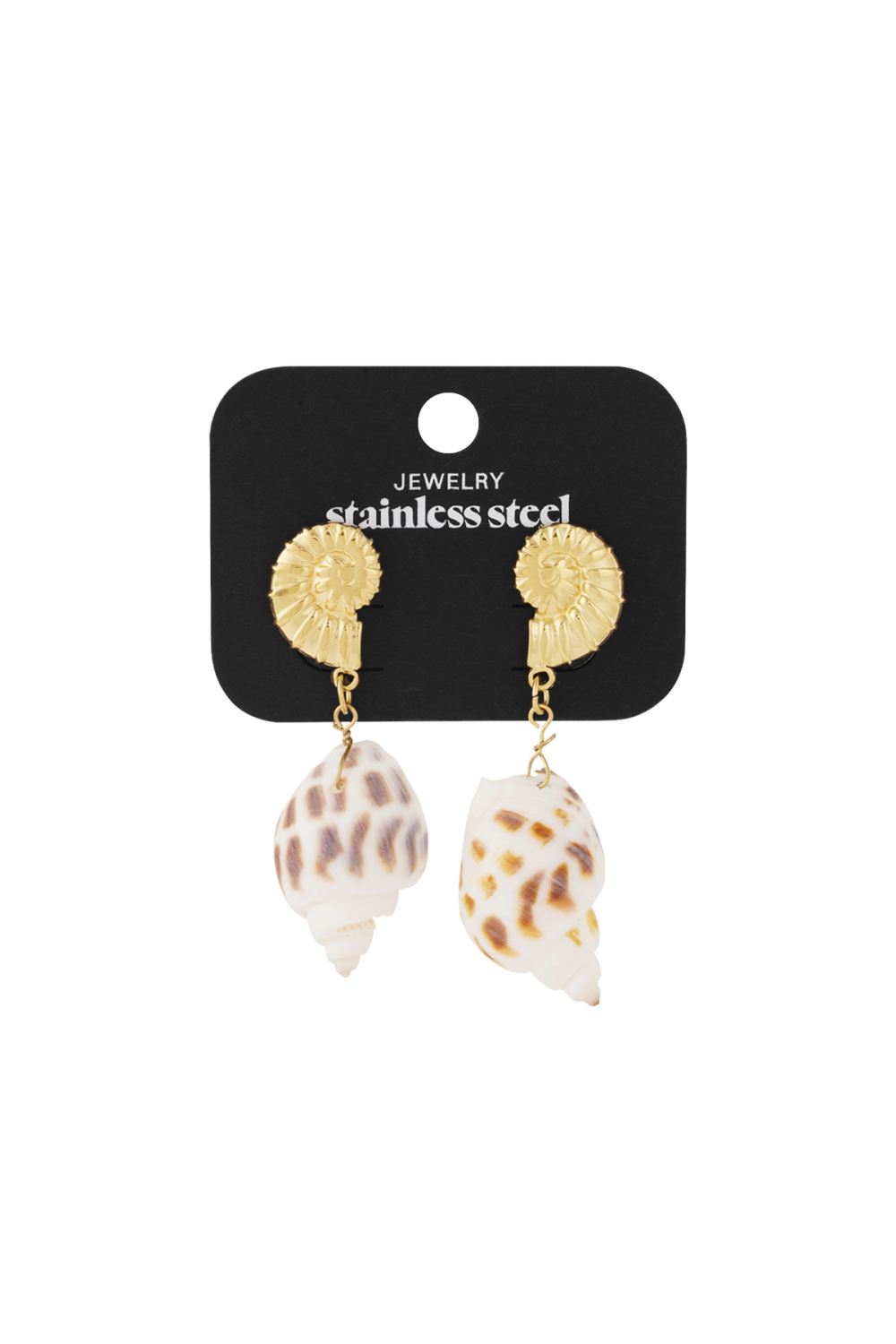 Boucles D'Oreilles Coquillage Élégance Image4