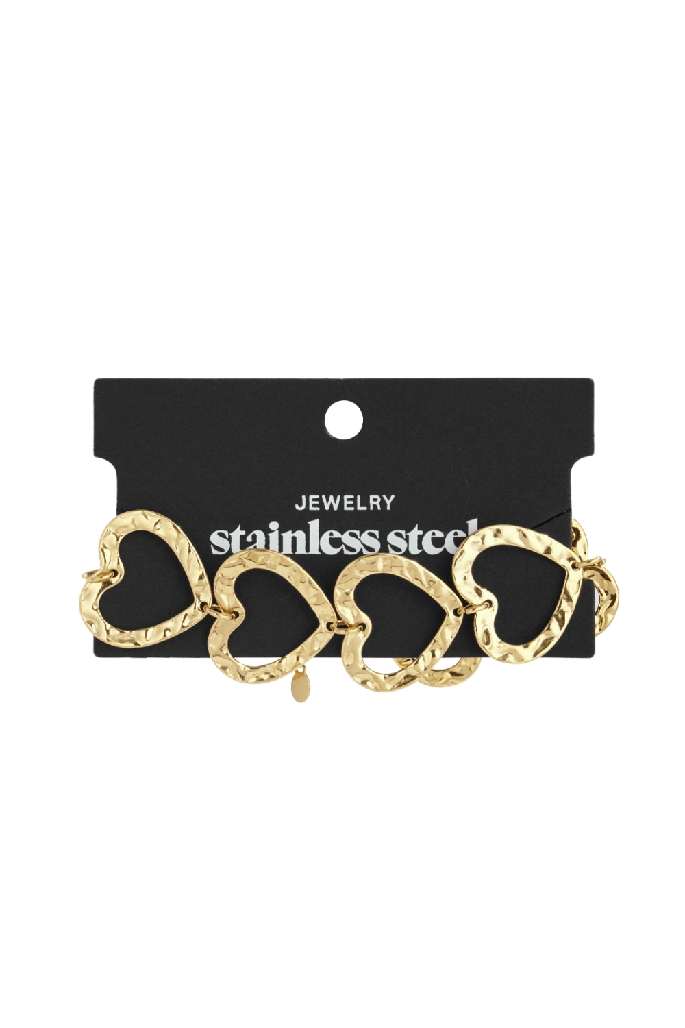 Bracelets À Chaîne En Acier Inoxydable, Série Cœur, Décontracté, Quotidien, Simple, Bijoux Pour Femmes h5Image4