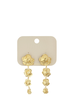 Boucles D'Oreilles Pendantes Fleur Décontracté Quotidien Rassemblement/Fête Simple Série Bijoux Pour Femmes h5 Image5
