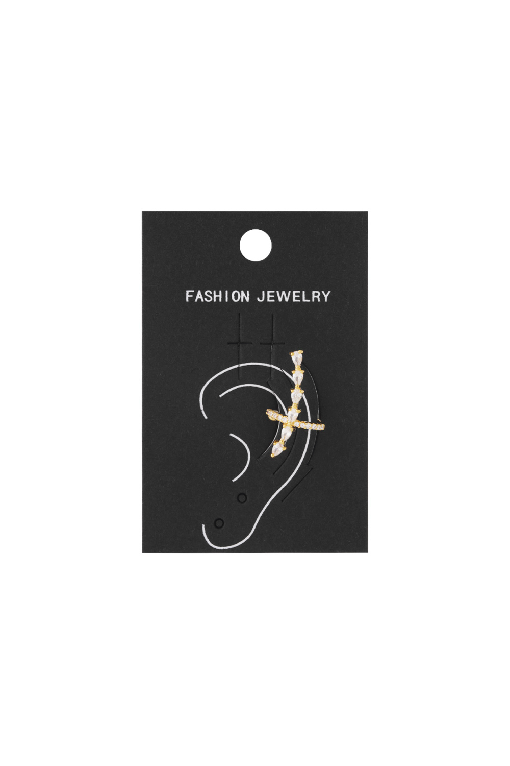 Boucles D'Oreilles Géométriques En Cuivre, Style Décontracté Et Quotidien Image4