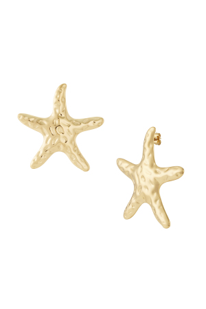 Grandes Boucles D'Oreilles Étoile De Mer h5 