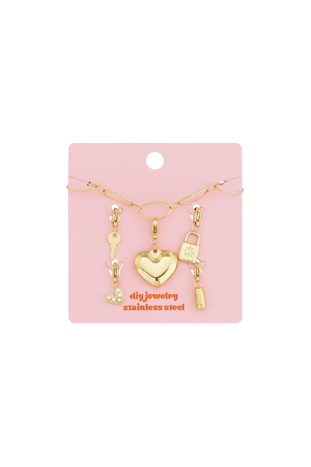 Bracelet Diy Grand Coeur Image5