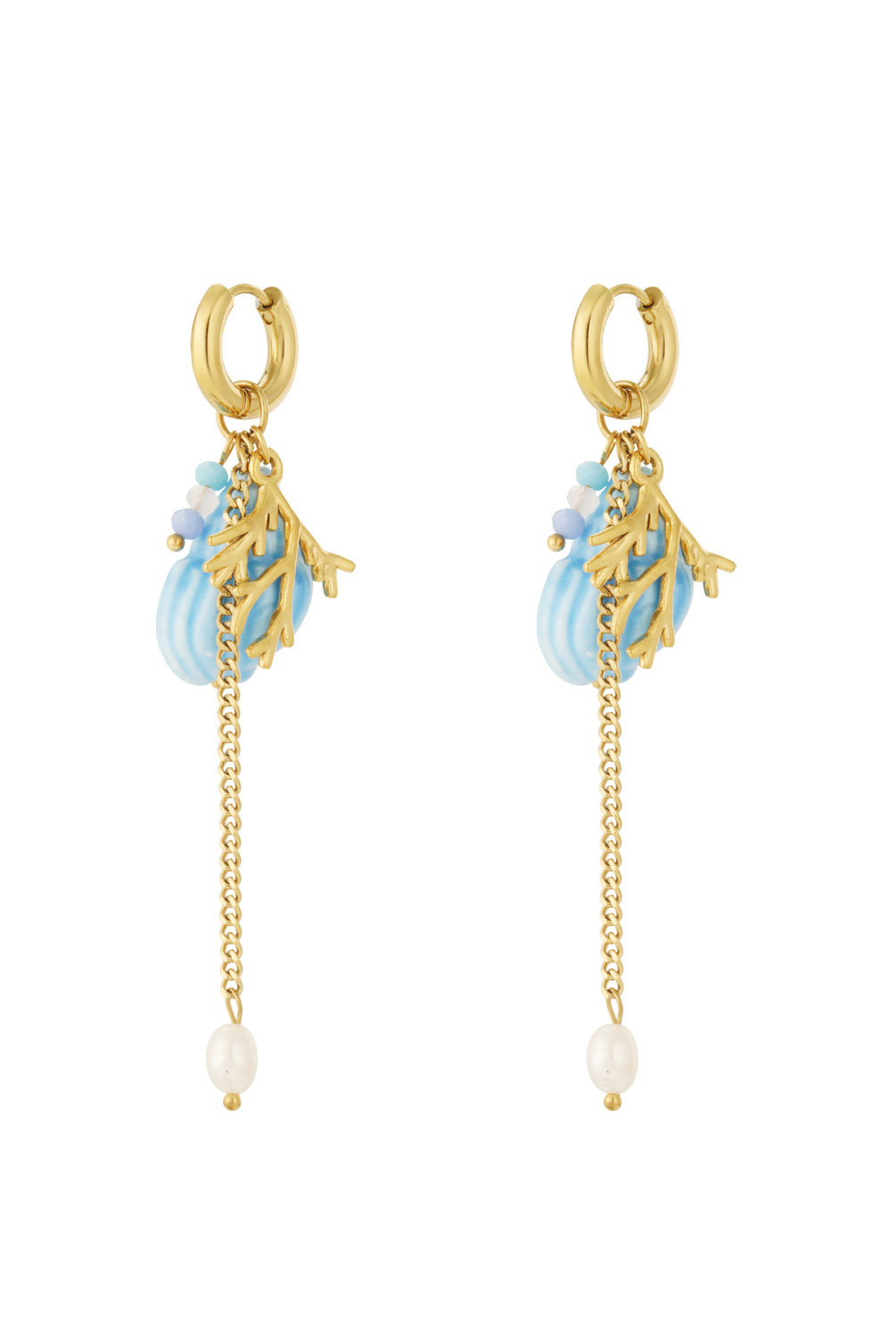 Boucles D'Oreilles Coral Vibes 