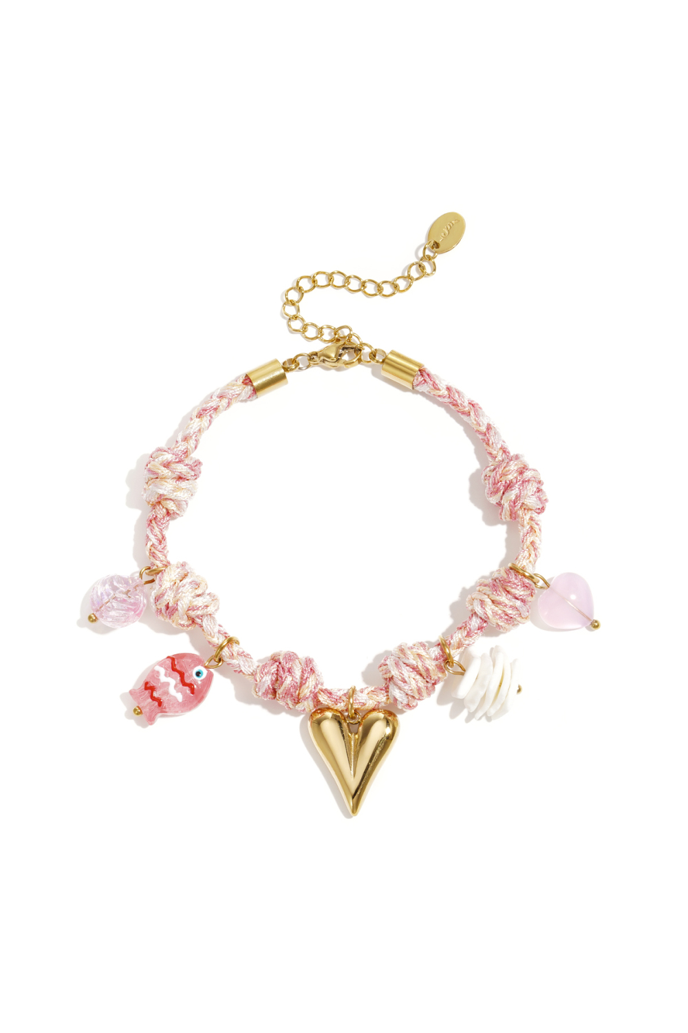 Bracelets À Breloques En Corde, Collection « Cœur Doux Et Romantique Au Quotidien », Bijoux Pour Femmes 