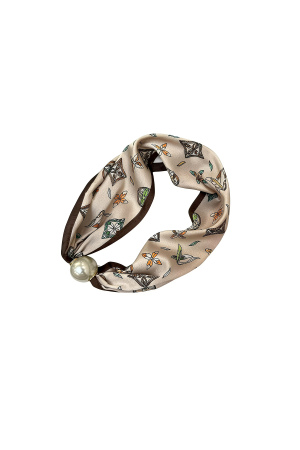 Écharpes D'Été À Fleurs, Style Décontracté, En Polyester, Accessoires Du Quotidien h5