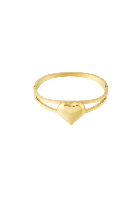 Bracelet double coeur