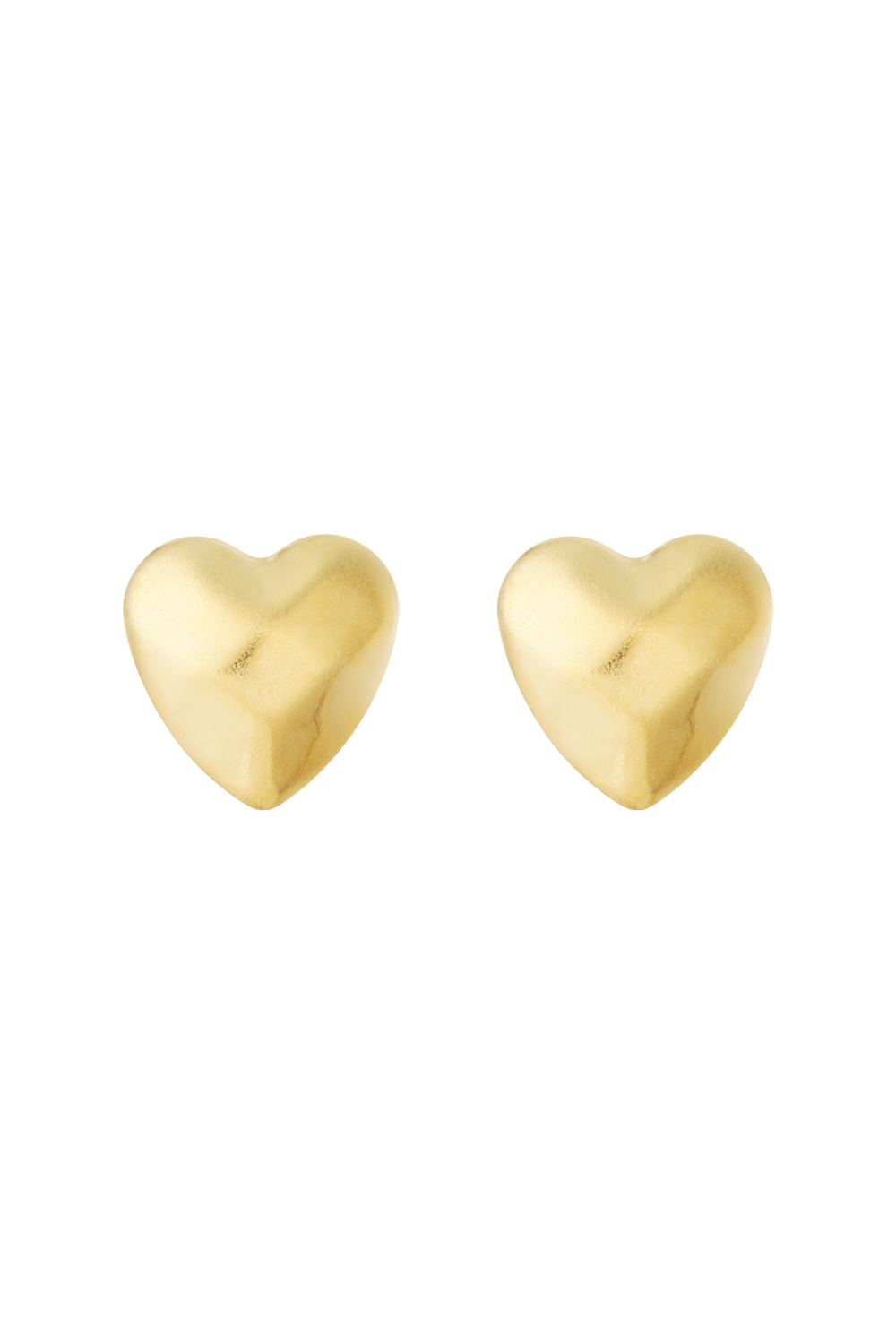 Boucles D'Oreilles À Tige En Forme De Cœur