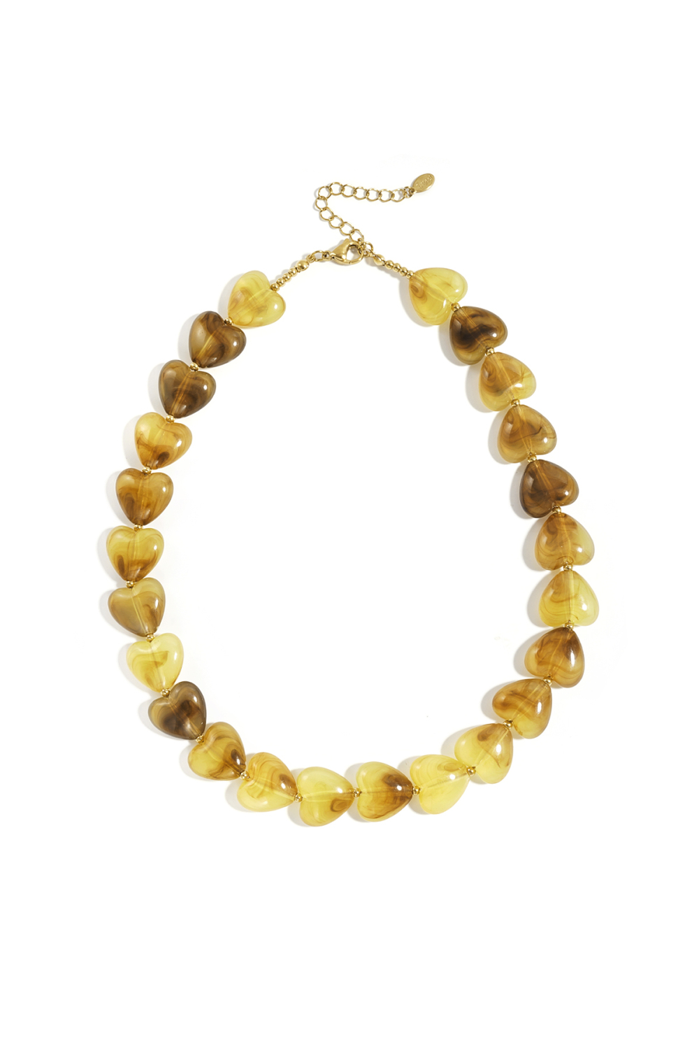 Collier Avec Perles En Forme De Cœur Image4