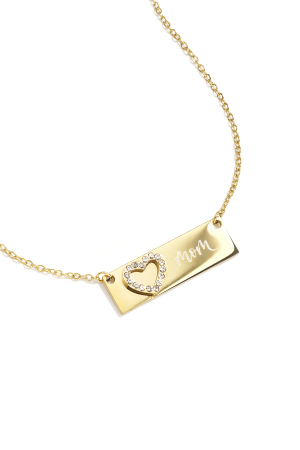 Collier Avec Photo Et Cœur h5 Image2