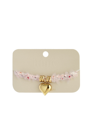 Bracelets À Breloques En Forme De Cœur, Décontractés, Simples Et Quotidiens, Bijoux Pour Femmes h5 Image5