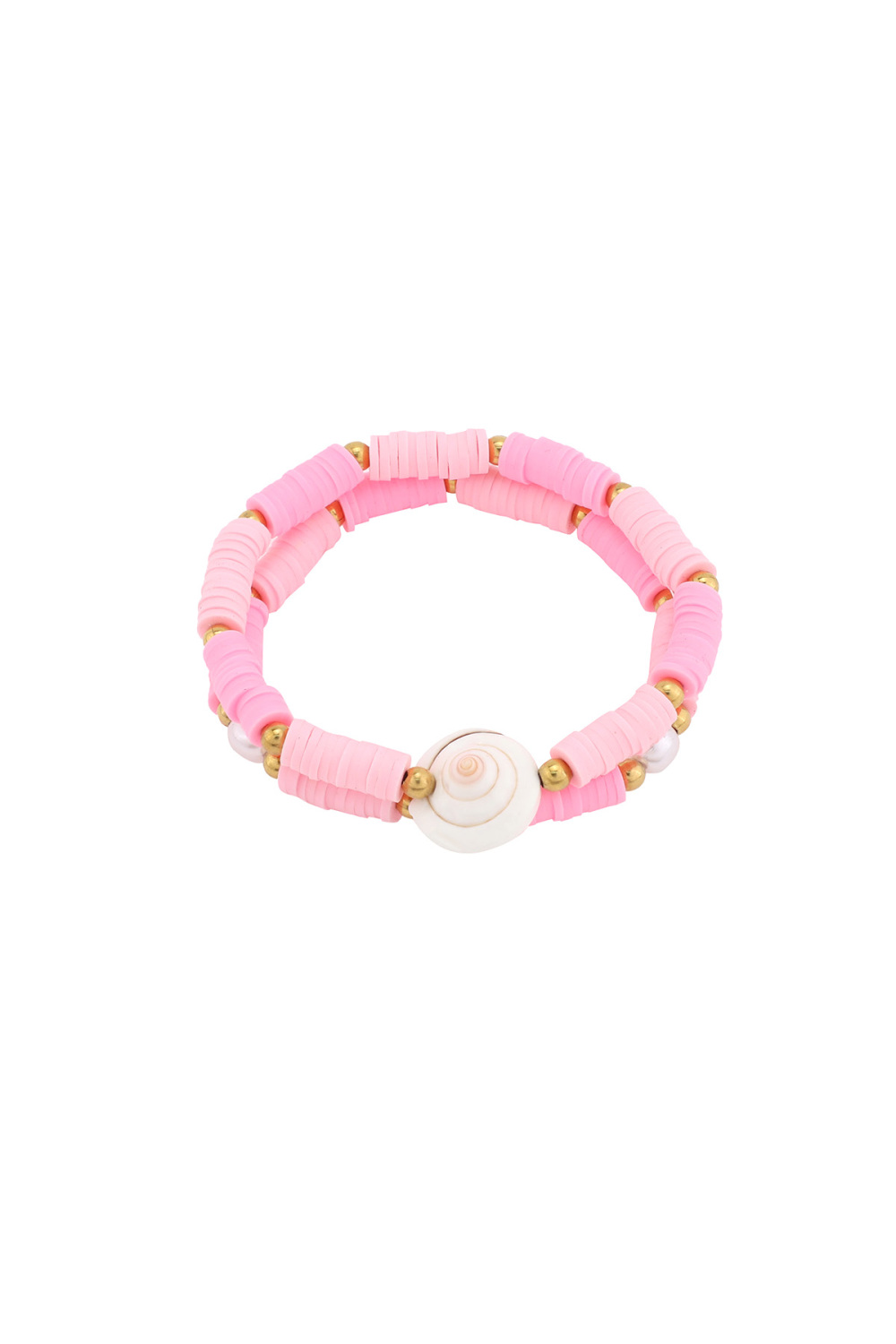 Bracelet Double Coquillage 