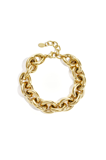 Bracelet à gros maillons