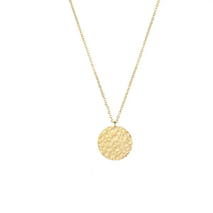 Collier Simple Pour Femme, 1 Pièce, En Acier Inoxydable, Couleur Or, Étanche, Avec Chaîne Simple. h5 Image3