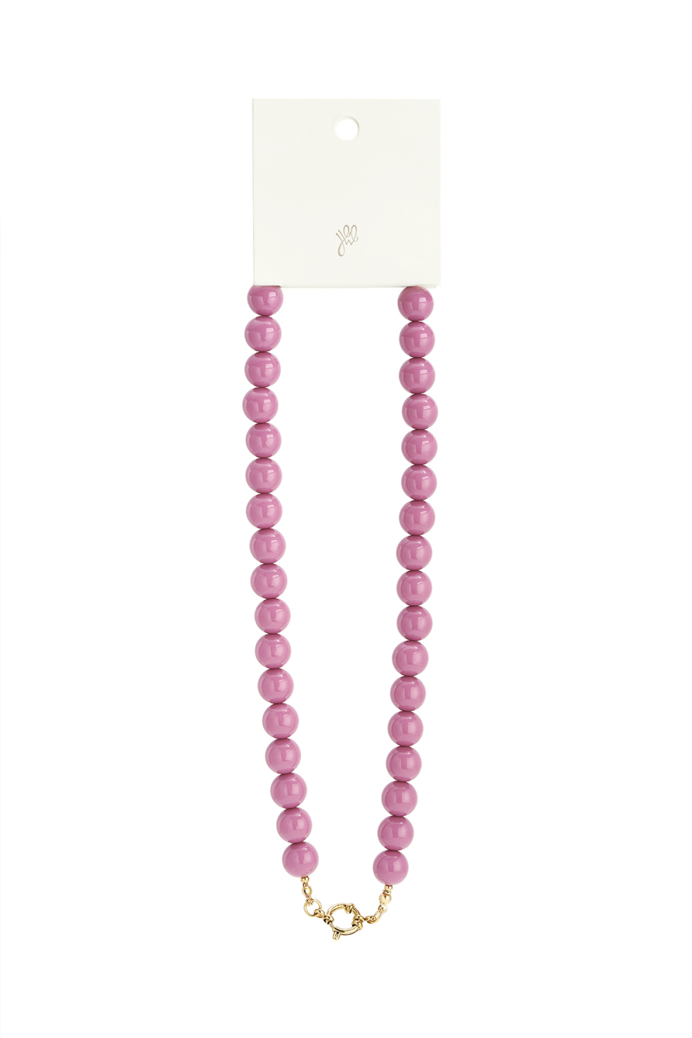 Collier De Perles Avec Fermeture Sur Le Devant - 12 Mm h5Image12