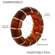 E660-Bracelet élastique Ambre 20cm Image3