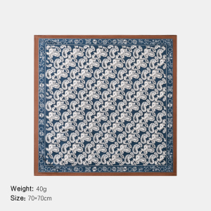 Bandana Rétro En Rayonne À Fleurs De Cajou Pour Femme, 1 Pièce h5 Image2