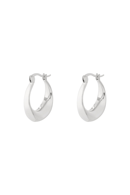 Boucles d'oreilles créoles courbes 2